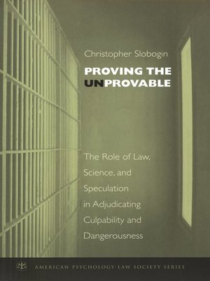 cover image of Proving the Unprovable